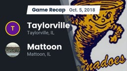 Recap: Taylorville  vs. Mattoon  2018