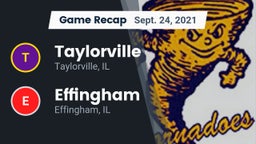 Recap: Taylorville  vs. Effingham  2021