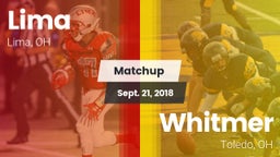 Matchup: Lima vs. Whitmer  2018