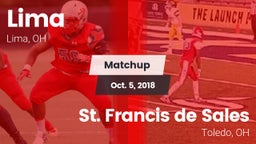 Matchup: Lima vs. St. Francis de Sales  2018