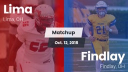 Matchup: Lima vs. Findlay  2018