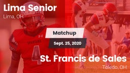 Matchup: Lima vs. St. Francis de Sales  2020