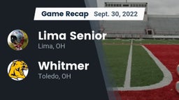 Recap: Lima Senior  vs. Whitmer  2022