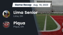 Recap: Lima Senior  vs. Piqua  2023