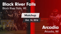 Matchup: Black River Falls vs. Arcadia  2016