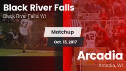 Matchup: Black River Falls vs. Arcadia  2017