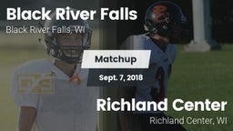 Matchup: Black River Falls vs. Richland Center  2018