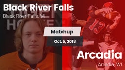 Matchup: Black River Falls vs. Arcadia  2018