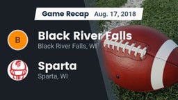Recap: Black River Falls  vs. Sparta  2018