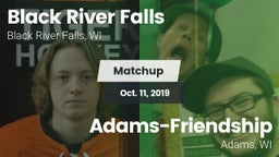 Matchup: Black River Falls vs. Adams-Friendship  2019