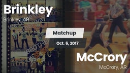 Matchup: B vs. McCrory  2017