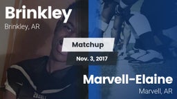 Matchup: B vs. Marvell-Elaine  2017