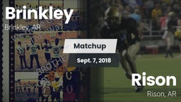 Matchup: Brinkley vs. Rison  2018
