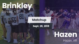 Matchup: Brinkley vs. Hazen  2018