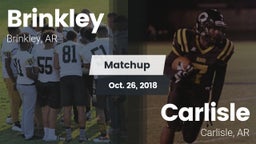 Matchup: Brinkley vs. Carlisle  2018