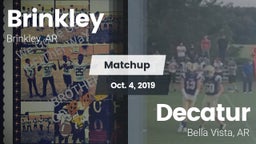 Matchup: Brinkley vs. Decatur  2019