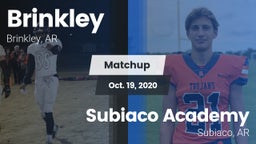 Matchup: Brinkley vs. Subiaco Academy 2020