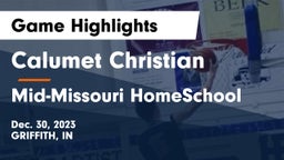 Calumet Christian  vs Mid-Missouri HomeSchool Game Highlights - Dec. 30, 2023