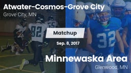 Matchup: Atwater-Cosmos-Grove vs. Minnewaska Area  2017