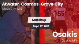Matchup: Atwater-Cosmos-Grove vs. Osakis  2017