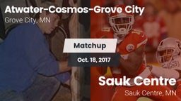 Matchup: Atwater-Cosmos-Grove vs. Sauk Centre  2017
