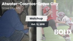 Matchup: Atwater-Cosmos-Grove vs. BOLD  2018