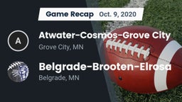 Recap: Atwater-Cosmos-Grove City  vs. Belgrade-Brooten-Elrosa  2020