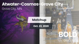 Matchup: Atwater-Cosmos-Grove vs. BOLD  2020
