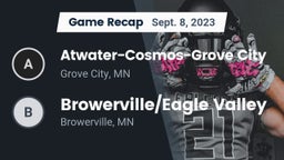 Recap: Atwater-Cosmos-Grove City  vs. Browerville/Eagle Valley  2023