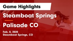 Steamboat Springs  vs Palisade  CO Game Highlights - Feb. 8, 2020