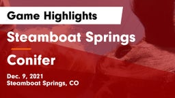 Steamboat Springs  vs Conifer  Game Highlights - Dec. 9, 2021