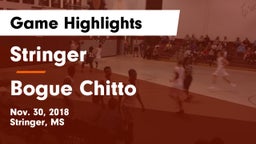 Stringer  vs Bogue Chitto  Game Highlights - Nov. 30, 2018