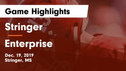 Stringer  vs Enterprise  Game Highlights - Dec. 19, 2019