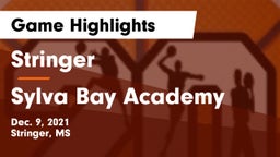 Stringer  vs Sylva Bay Academy  Game Highlights - Dec. 9, 2021