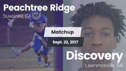 Matchup: Peachtree Ridge vs. Discovery  2017