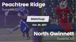 Matchup: Peachtree Ridge vs. North Gwinnett  2017