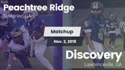 Matchup: Peachtree Ridge vs. Discovery  2018