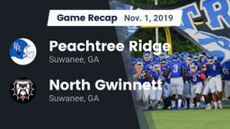Recap: Peachtree Ridge  vs. North Gwinnett  2019