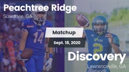 Matchup: Peachtree Ridge vs. Discovery  2020