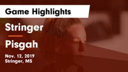 Stringer  vs Pisgah  Game Highlights - Nov. 12, 2019