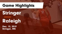 Stringer  vs Raleigh  Game Highlights - Dec. 13, 2019