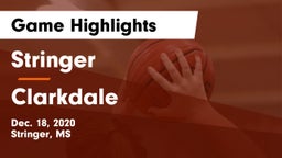 Stringer  vs Clarkdale  Game Highlights - Dec. 18, 2020