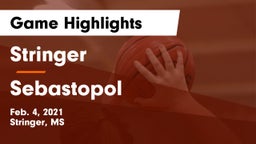 Stringer  vs Sebastopol  Game Highlights - Feb. 4, 2021