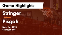 Stringer  vs Pisgah  Game Highlights - Nov. 16, 2023