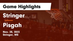 Stringer  vs Pisgah  Game Highlights - Nov. 28, 2023