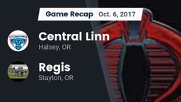 Recap: Central Linn  vs. Regis  2017