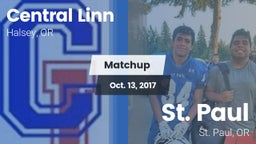 Matchup: Central Linn vs. St. Paul  2017