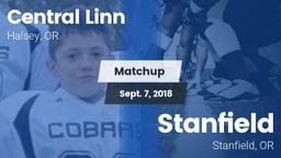 Matchup: Central Linn vs. Stanfield  2018