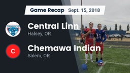 Recap: Central Linn  vs. Chemawa Indian  2018