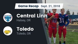 Recap: Central Linn  vs. Toledo  2018